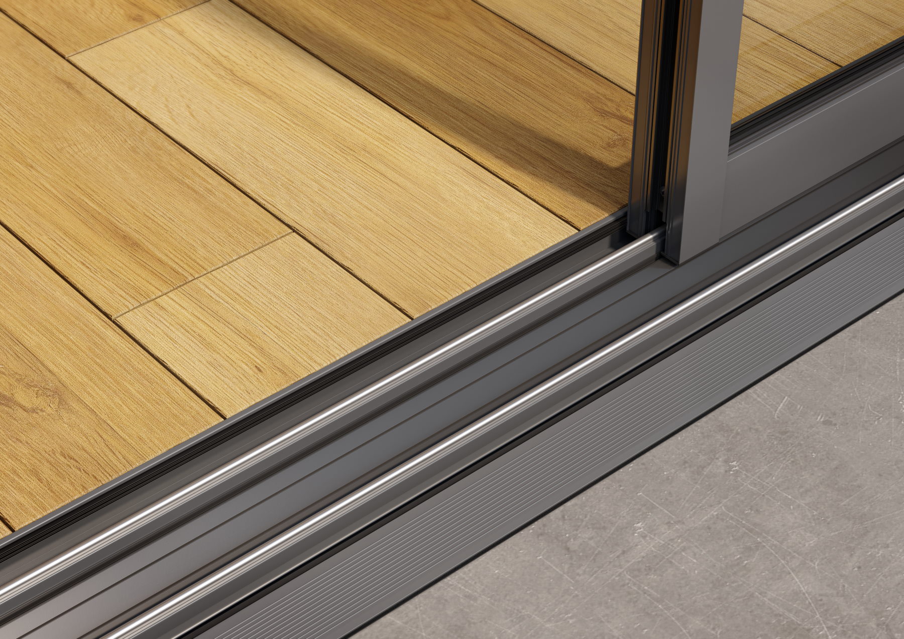 INFINEO Aluminium Ultra Slim Sliding Door ALUK