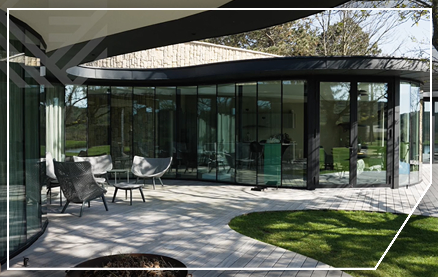 custom fenestration for panoramic view