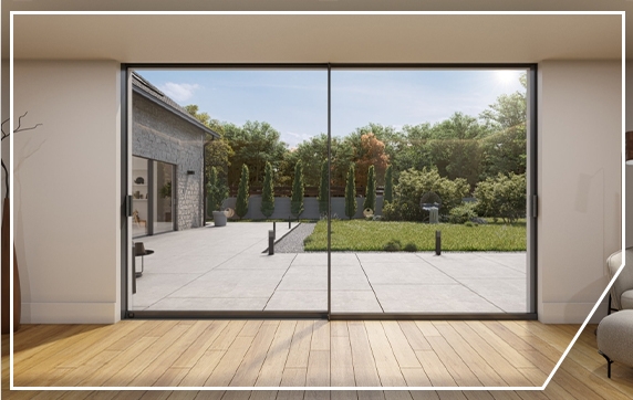Zen Living: How Infineo Slim Aluminium Sliding Doors Create a Minimalist, Tranquil Home Environment